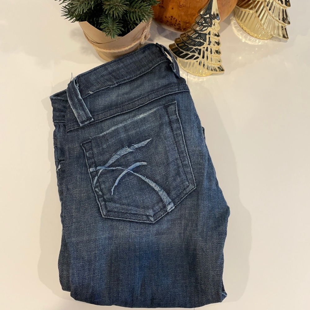 Frankie B size 23 skinny jeans Destroyed style